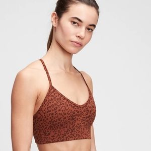 Leopard Print Sports Bra